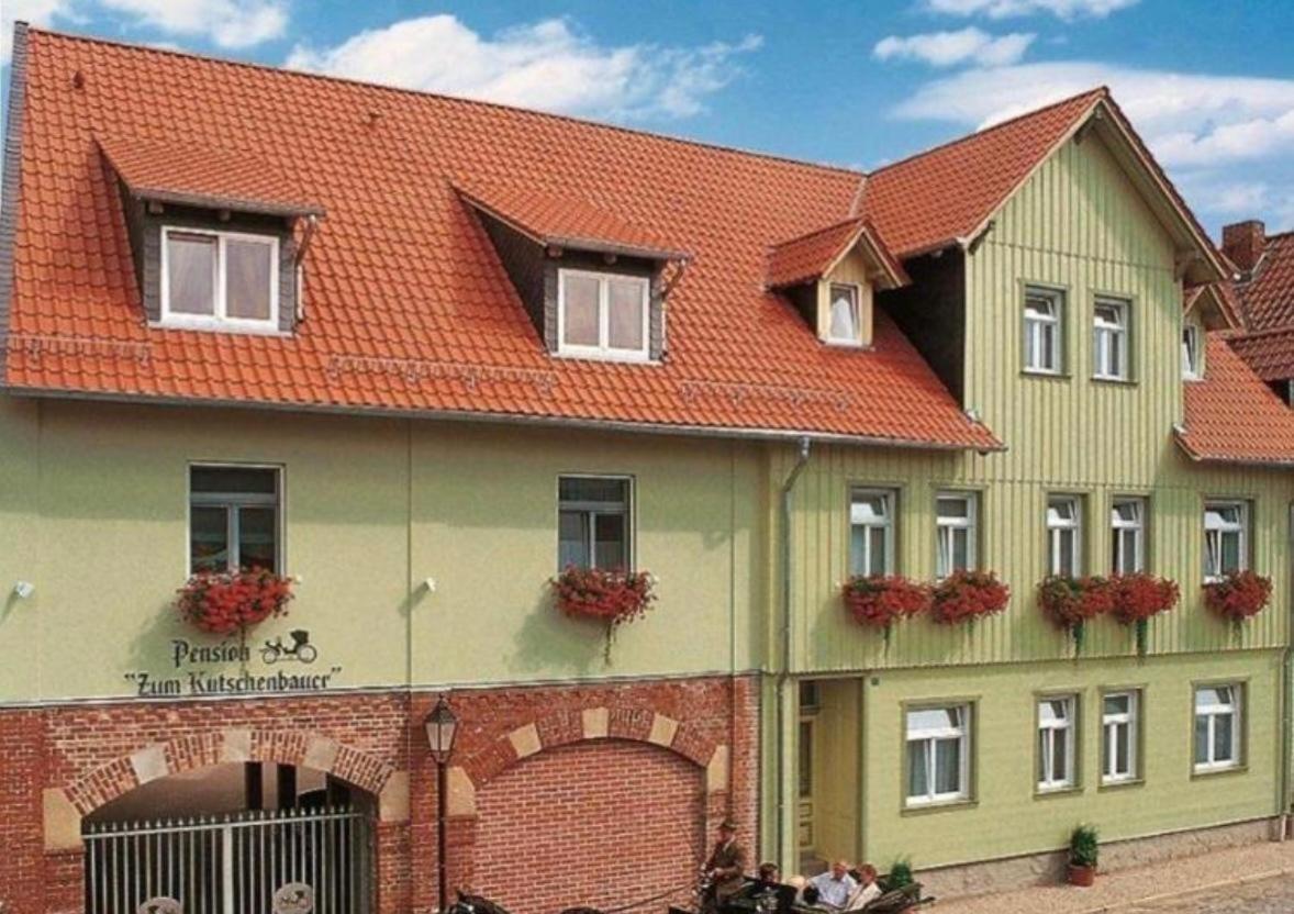 Pension Alter Kutschenbauer ヴェルニゲローデ エクステリア 写真