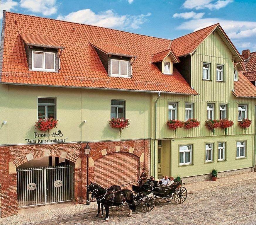 Pension Alter Kutschenbauer ヴェルニゲローデ 部屋 写真